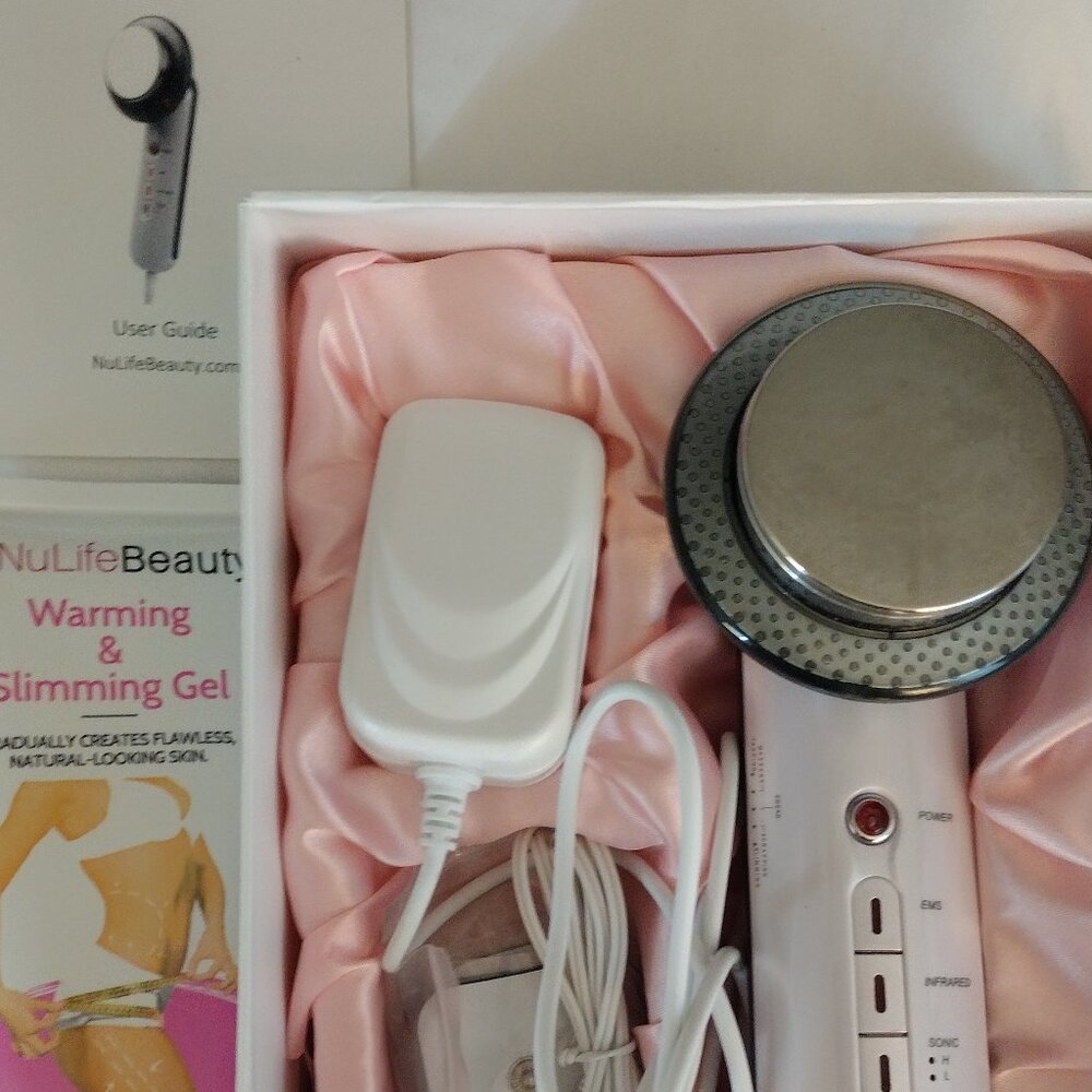 Nu Life  3 in 1 Ultrasonic slimming device with slimming gel